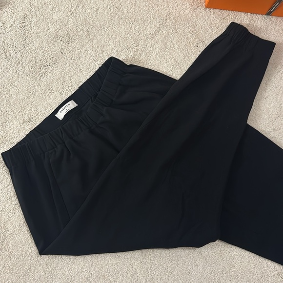 Aritzia Babaton Dexter Pants Sz S Black - Picture 8 of 9